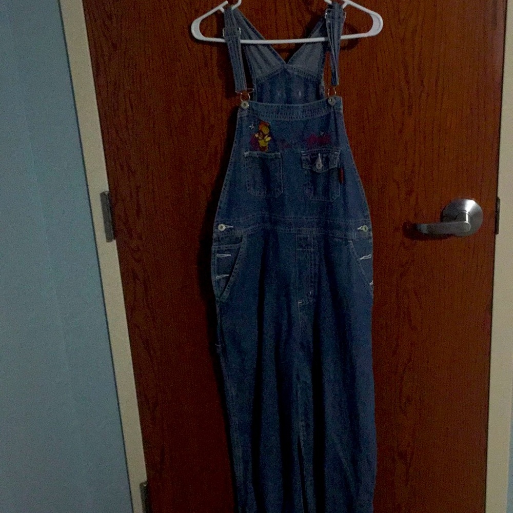 Vintage Winnie the Pooh Jean Overalls/Bibs